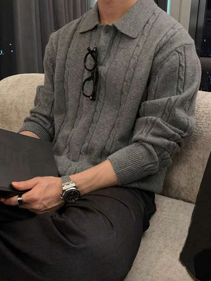 Paul - Old Money Baggy Pullover Men