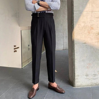 Zayne - Old Money Double Button Trousers