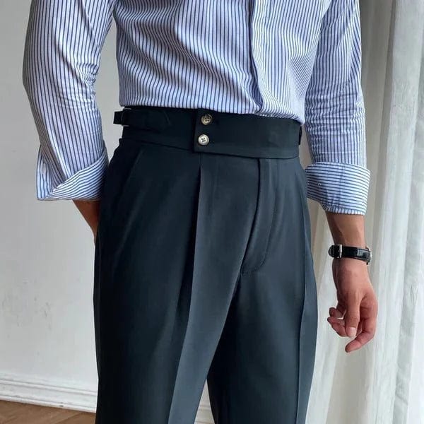 Zayne - Old Money Double Button Trousers