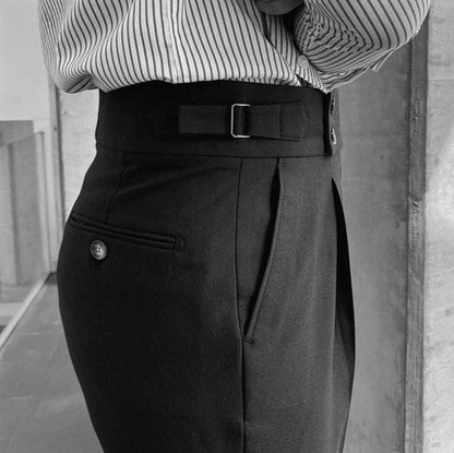 Zayne - Old Money Double Button Trousers
