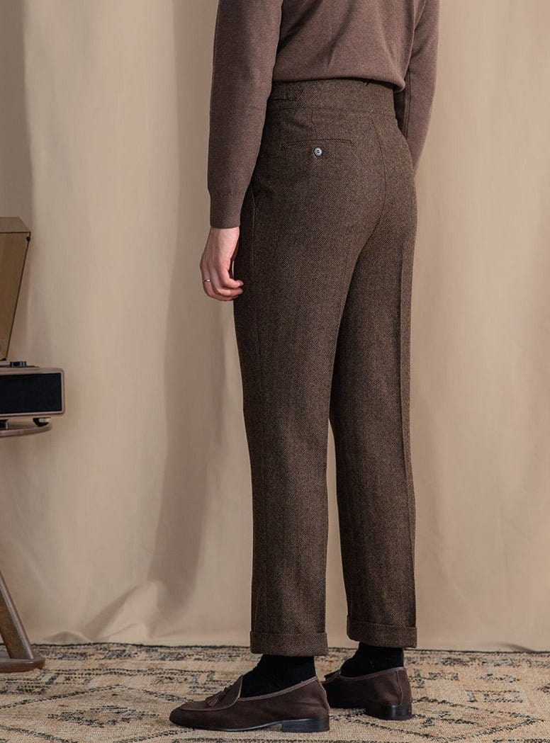 Santiago - Classic Pleated Trousers