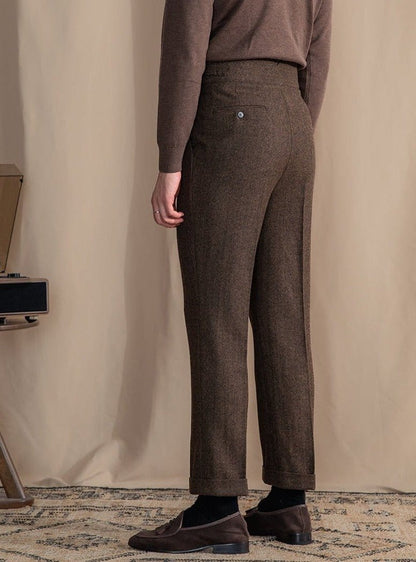 Santiago - Classic Pleated Trousers