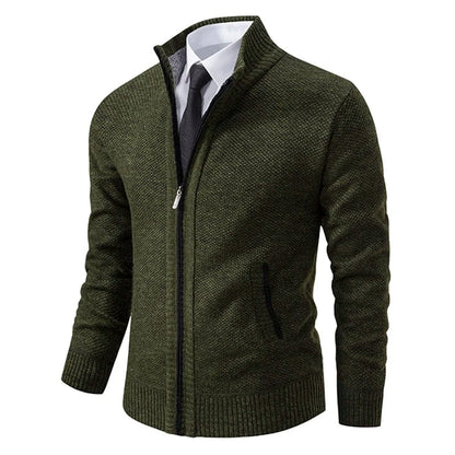 Smart Casual Zip Up Jumper Men