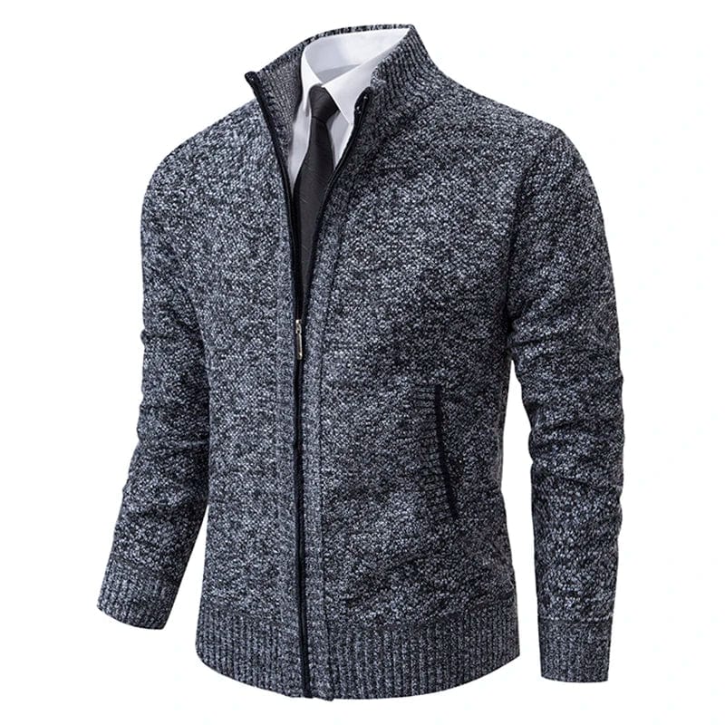 Smart Casual Zip Up Jumper Men