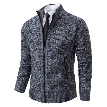 Smart Casual Zip Up Jumper Men