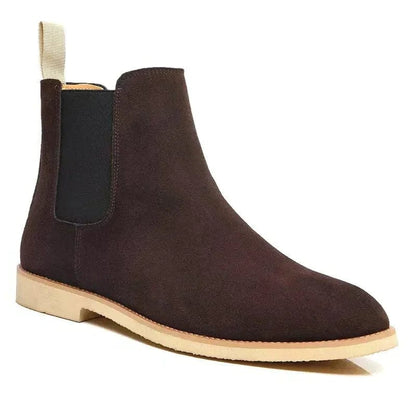 Ellis | Suede Chelsea Boots Men