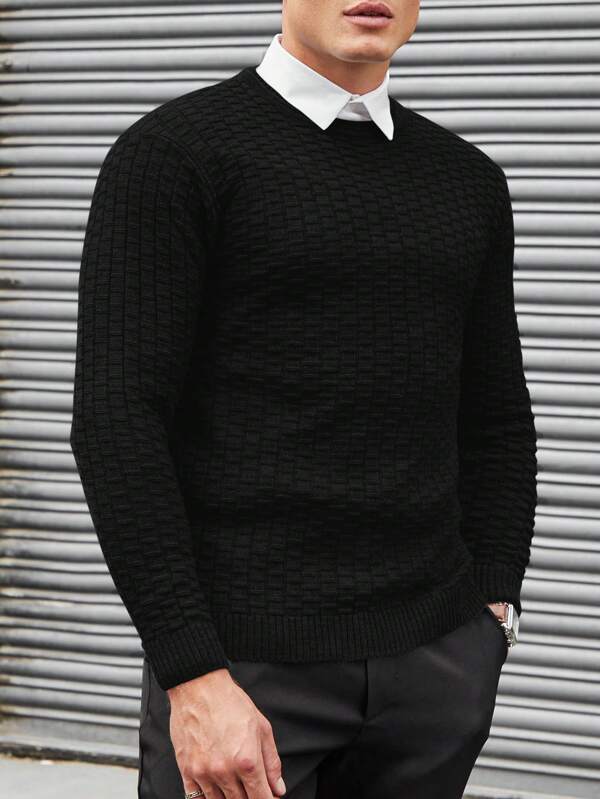 Joel - Old Money Jacquard Jumper Men