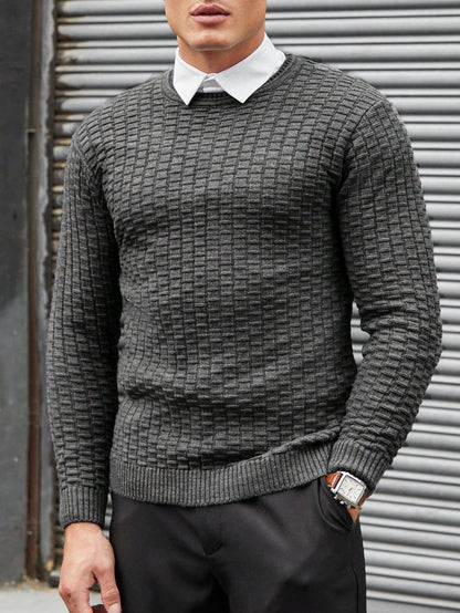 Joel - Old Money Jacquard Jumper Men