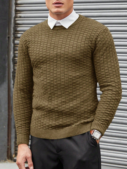 Joel - Old Money Jacquard Jumper Men