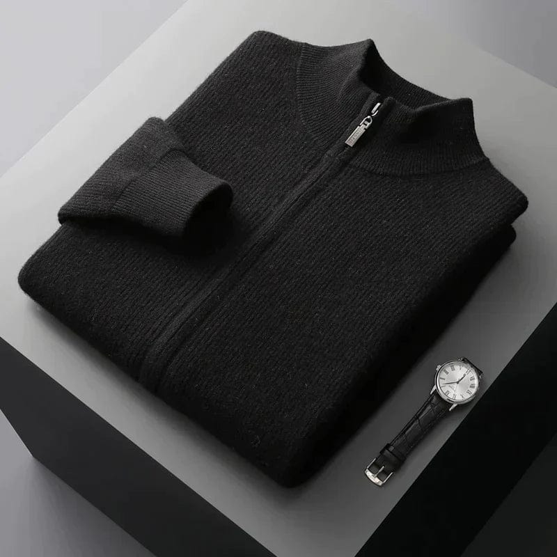 Gilbert - Old Money Full-Zip Winter Jumper