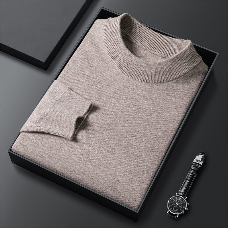 Dominic - Winter Classic Ribbed Knit Jumper Men