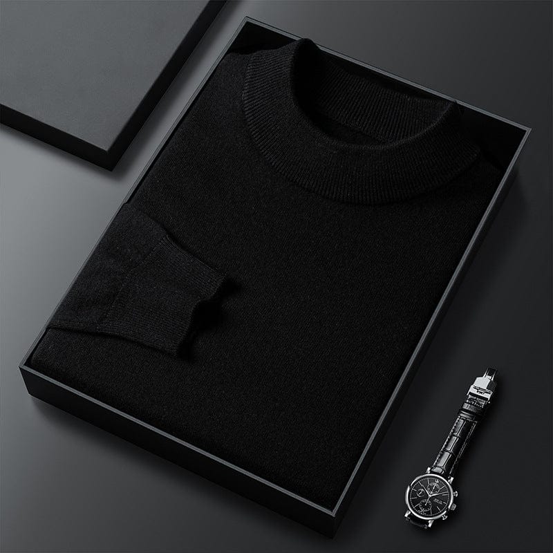 Dominic - Winter Classic Ribbed Knit Jumper Men