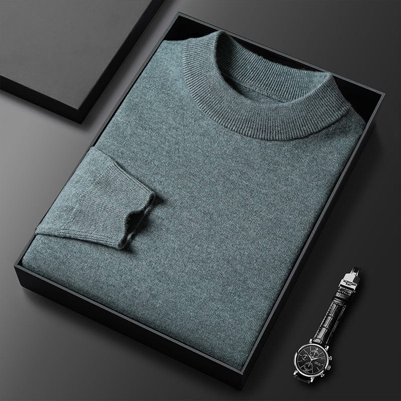 Dominic - Winter Classic Ribbed Knit Jumper Men