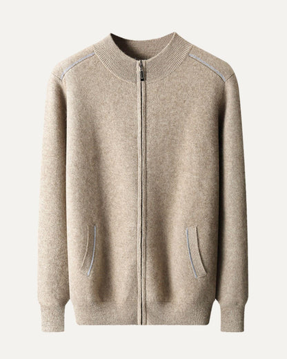 Winter Double-Sided Zip-Up Jumper