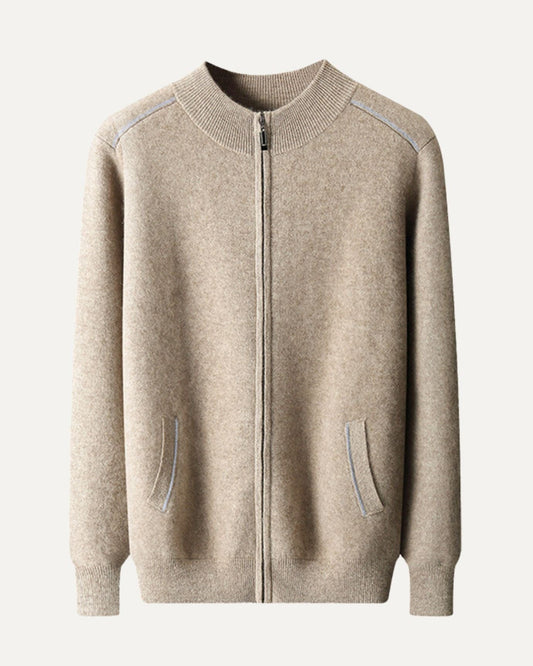 Winter Double-Sided Zip-Up Jumper