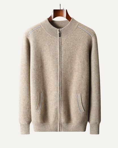 Winter Double-Sided Zip-Up Jumper