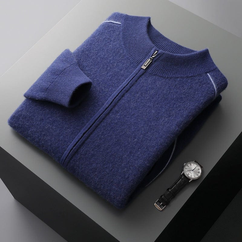 Winter Double-Sided Zip-Up Jumper