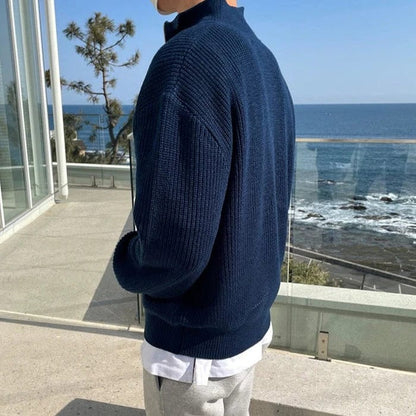 William - Old Money Zipper Sweater Men