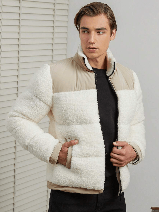 Randolph - Wool Puffer Jacket Men | for Autumn & Winter