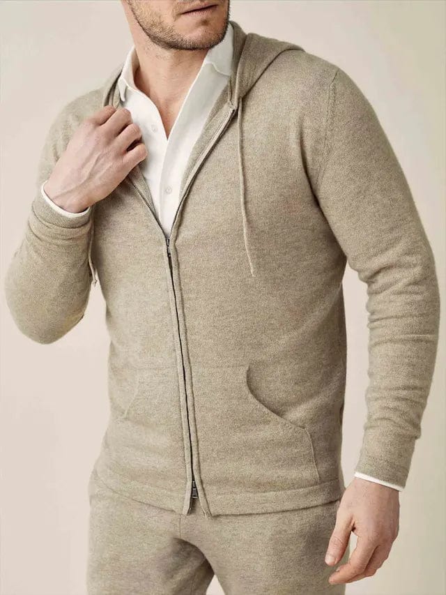 Light Hoodie for Men Zip