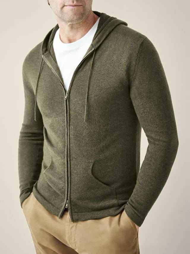 Light Hoodie for Men Zip