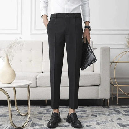 Argus - Tailored Classic Stretch Trousers Men