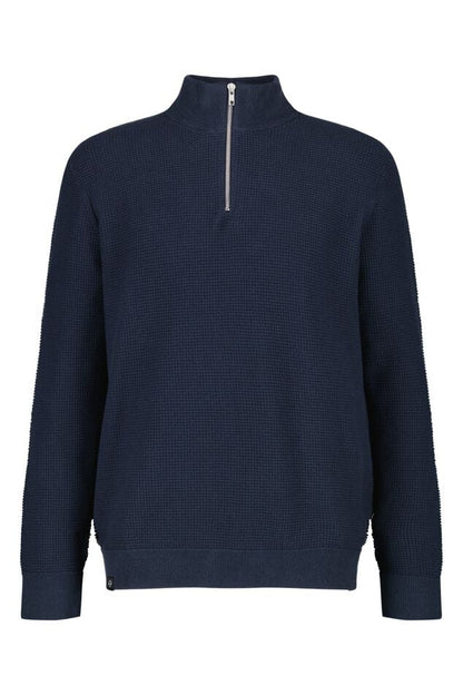 Yasir - Classic Zip-Up Knit Pullover