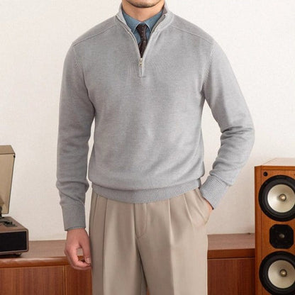 Harry - Old Money Zip Up Jumper
