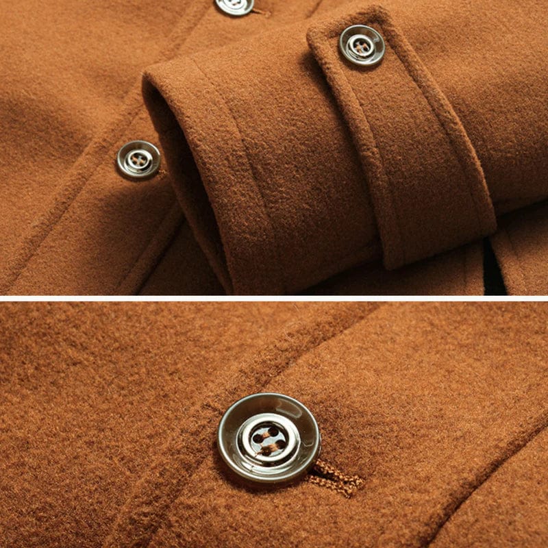 Classic Winter Tailored Coat for Men