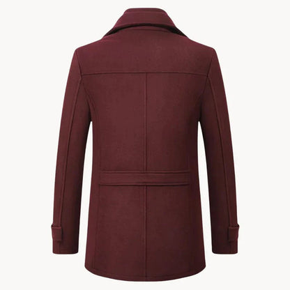 Classic Winter Tailored Coat for Men