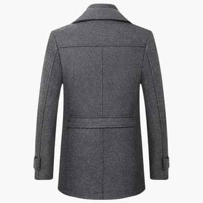 Classic Winter Tailored Coat for Men