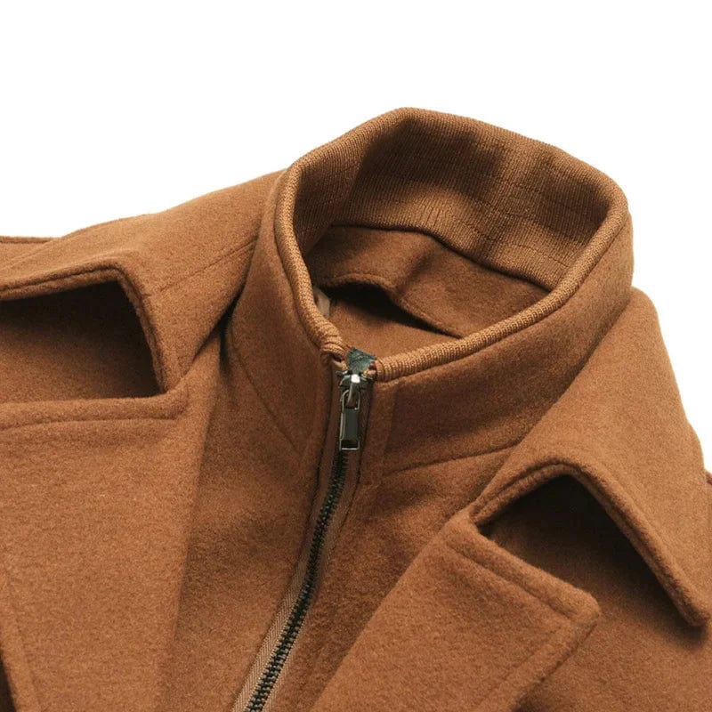 Classic Winter Tailored Coat for Men