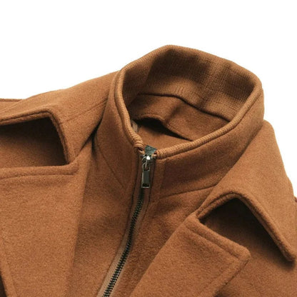 Classic Winter Tailored Coat for Men