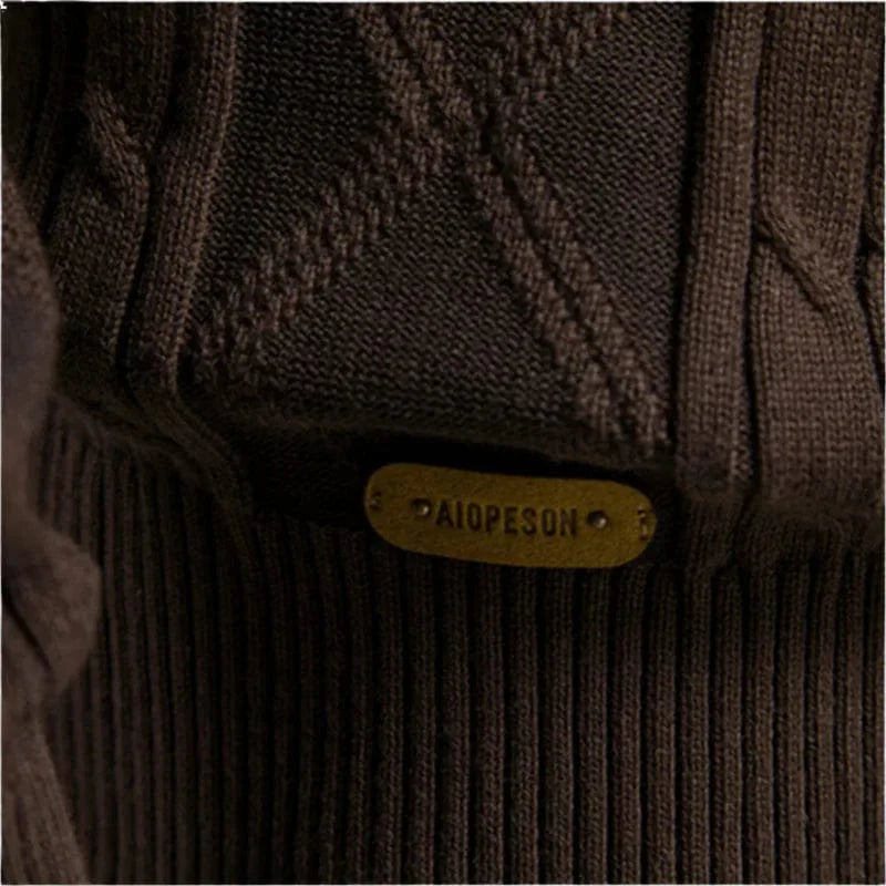 Men’s Smart Casual Cable Knit Cardigan