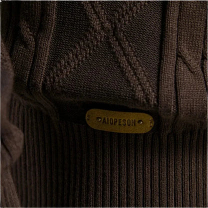 Men’s Smart Casual Cable Knit Cardigan