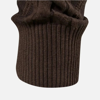 Men’s Smart Casual Cable Knit Cardigan