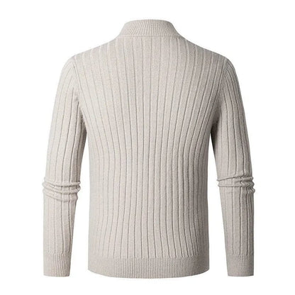 Men’s Quarter-Zip Winter Jumper Men