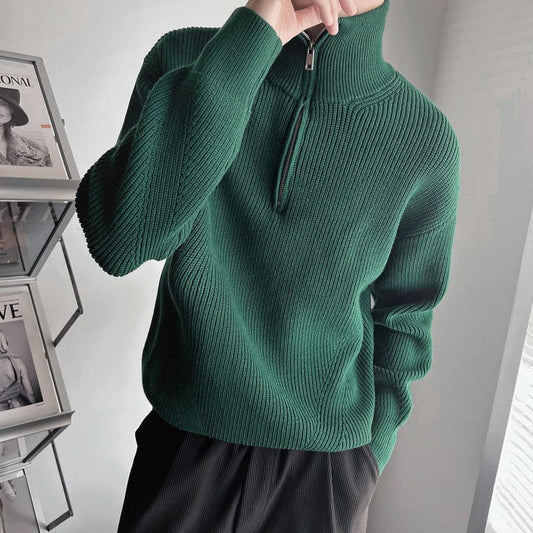 Warm Winter Zipper Jumper for Men