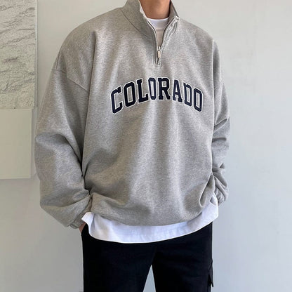 Alistair - Oversized Fit Half-Zip Jumper
