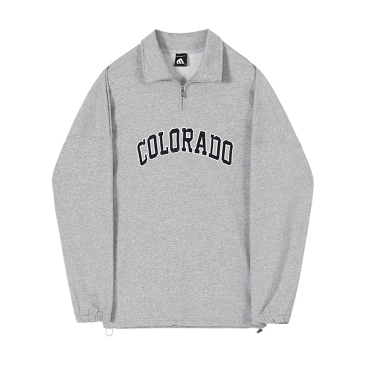 Alistair - Oversized Fit Half-Zip Jumper