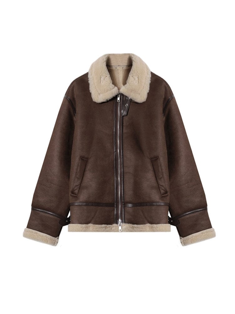 Gerald -  Men’s Pilot Winter Jacket Lined with Wool