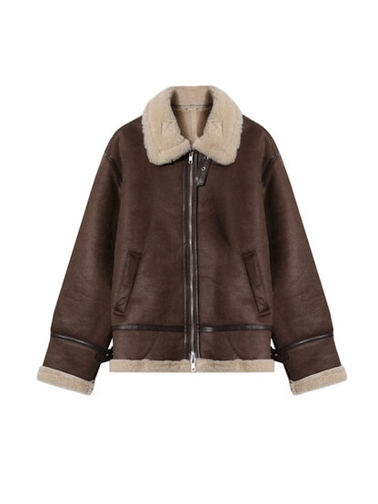 Gerald -  Men’s Pilot Winter Jacket Lined with Wool