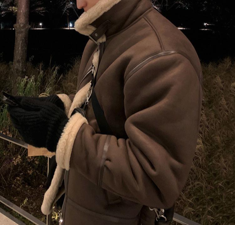 Gerald -  Men’s Pilot Winter Jacket Lined with Wool