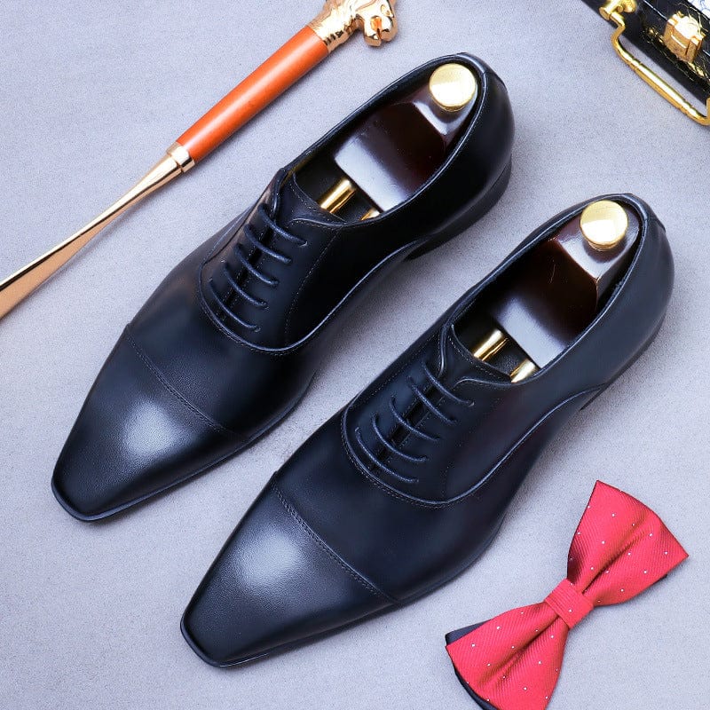 Thaddeus - Elegant Men’s PU Leather Shoes