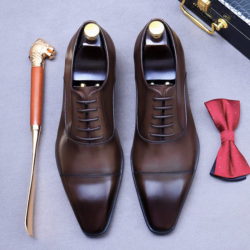 Thaddeus - Elegant Men’s PU Leather Shoes