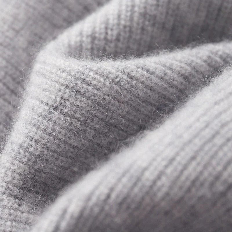 Terrence - Zip-Up Hooded Knit Jumper