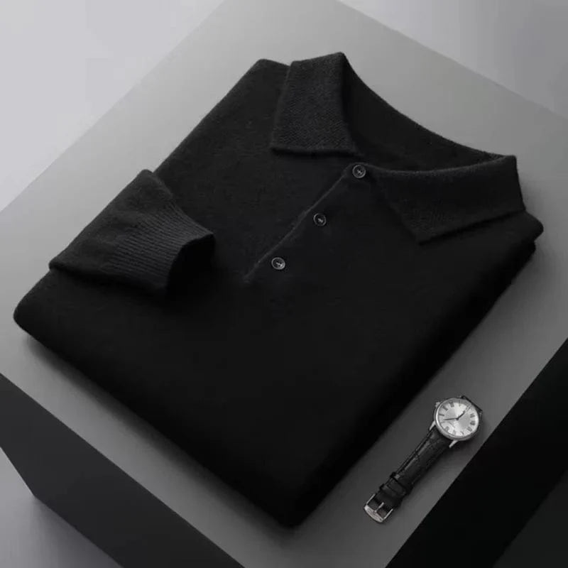Ulysses - Long Sleeve Polo Men