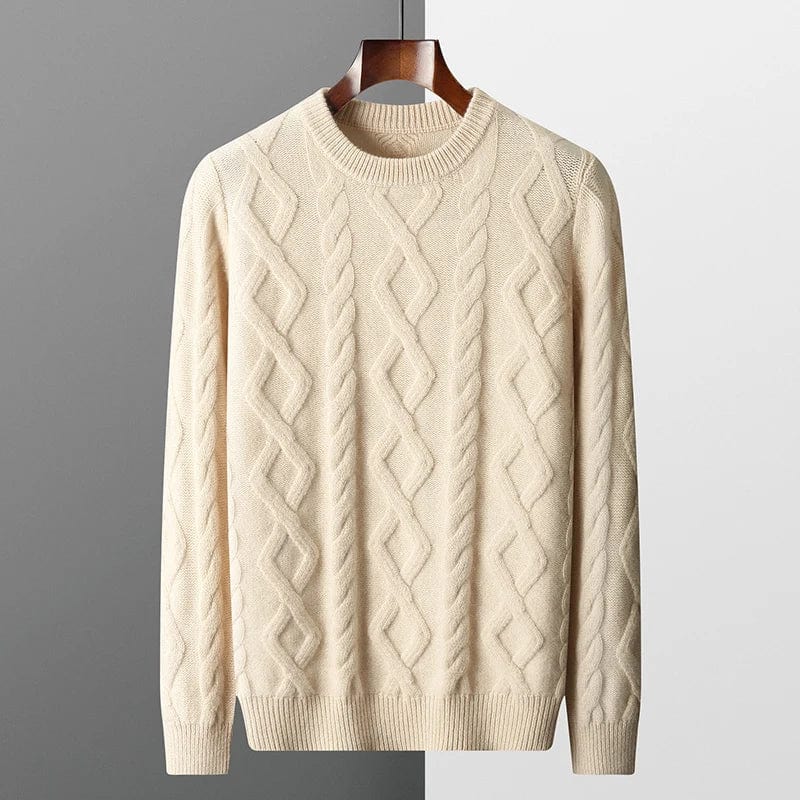 Stanley - Soft Textured Chunky Knit Jumper