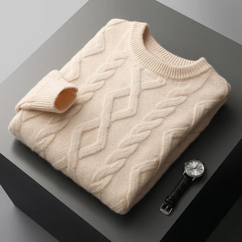 Stanley - Soft Textured Chunky Knit Jumper