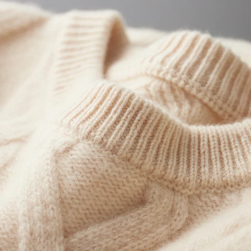 Stanley - Soft Textured Chunky Knit Jumper